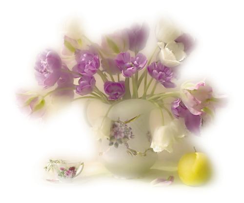 tube fleurs iris